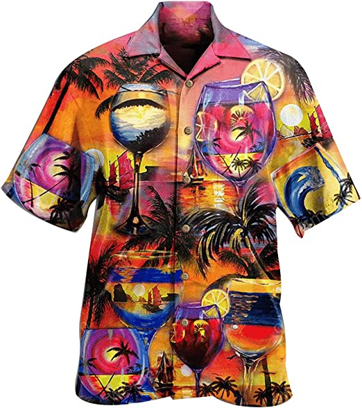 Wine Dining Beach Hawaiian Shirt | For Men & Women | HW1258-BehighStyle