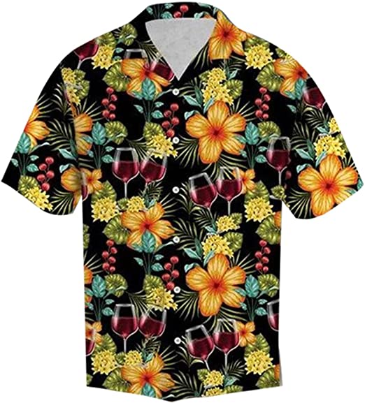 Wine Hibiscus Flower Hawaiian Shirt | For Men & Women | HW1257-BehighStyle