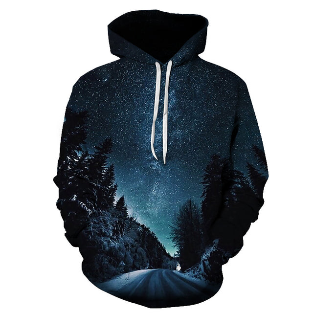 Winter Forest At Night 3D All Over Print | For Men & Women | Adult | HP566-BehighStyle