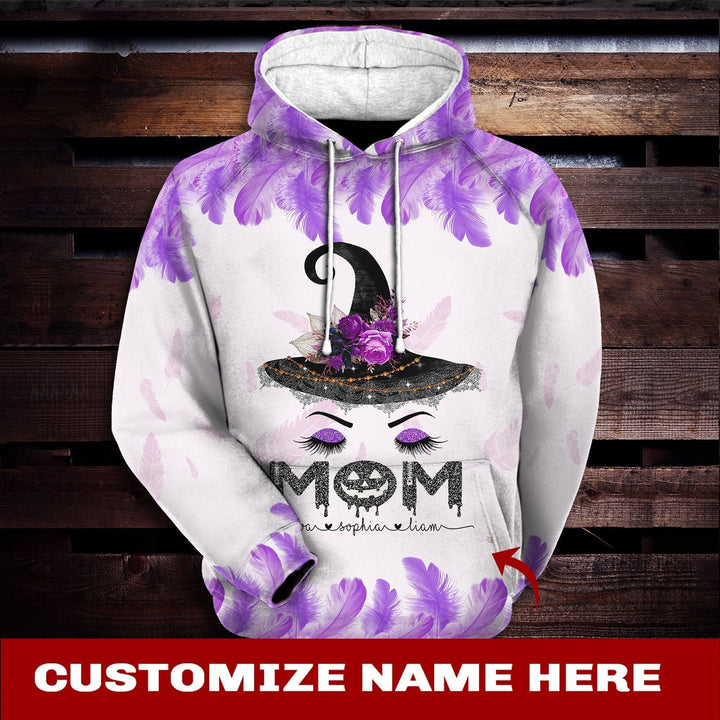 Witch Mom Custom Name 3D All Over Print | For Men & Women | Adult | CN125-BehighStyle