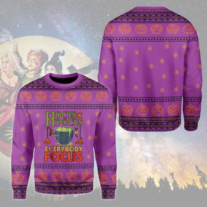 Witches Hocus Pocus Ugly Christmas Sweater | For Men & Women | Adult | US1259-BehighStyle