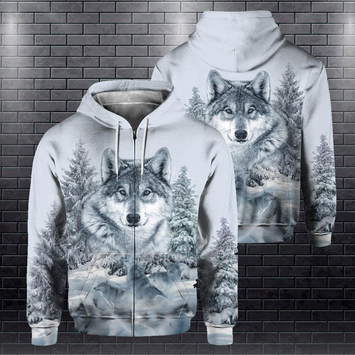 Wolf 3D All Over Print | For Men & Women | Adult | HP140-BehighStyle