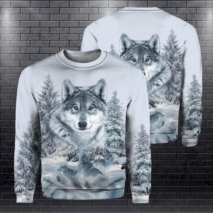 Wolf 3D All Over Print | For Men & Women | Adult | HP140-BehighStyle