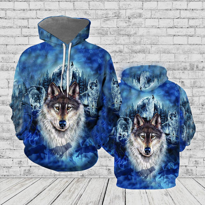 Wolf 3D All Over Print | For Men & Women | Adult | HP1461-BehighStyle