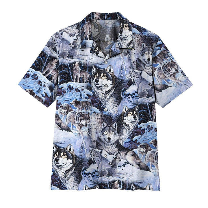 Wolf Hawaiian Shirt | For Men & Women | HW1615-BehighStyle