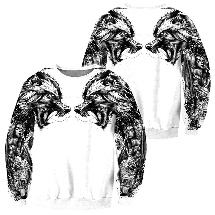 Wolf Tattoo 3D All Over Print | For Men & Women | Adult | HP107-BehighStyle