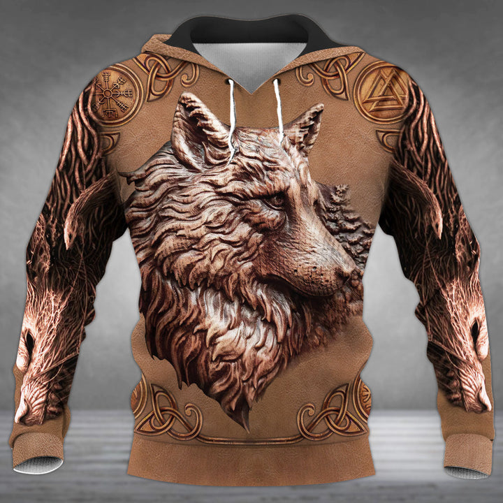 Wolf Viking 3D All Over Print | For Men & Women | HP338-BehighStyle