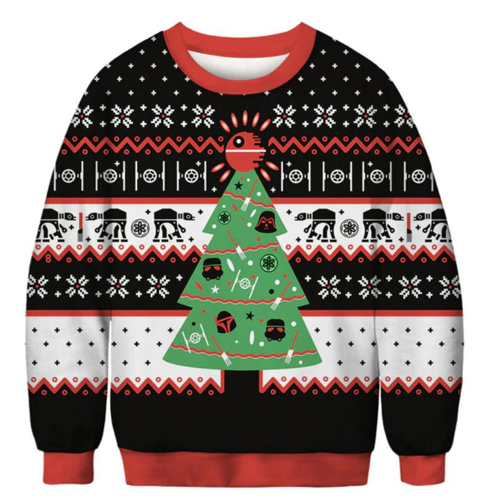 Xmas Tree Ugly Christmas Sweater | For Men & Women | Adult | US1308-BehighStyle