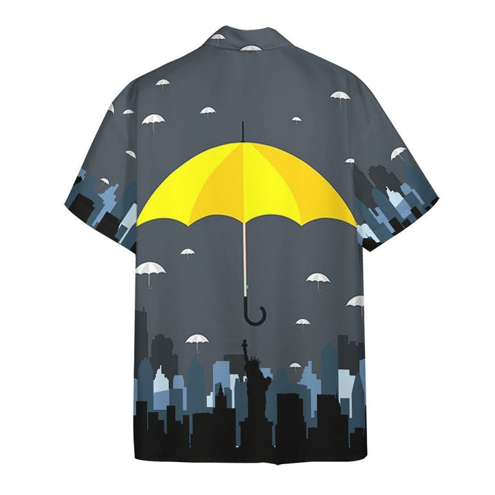 Yellow Umbrella Hawaiian Shirt | For Men & Women | HW1551-BehighStyle