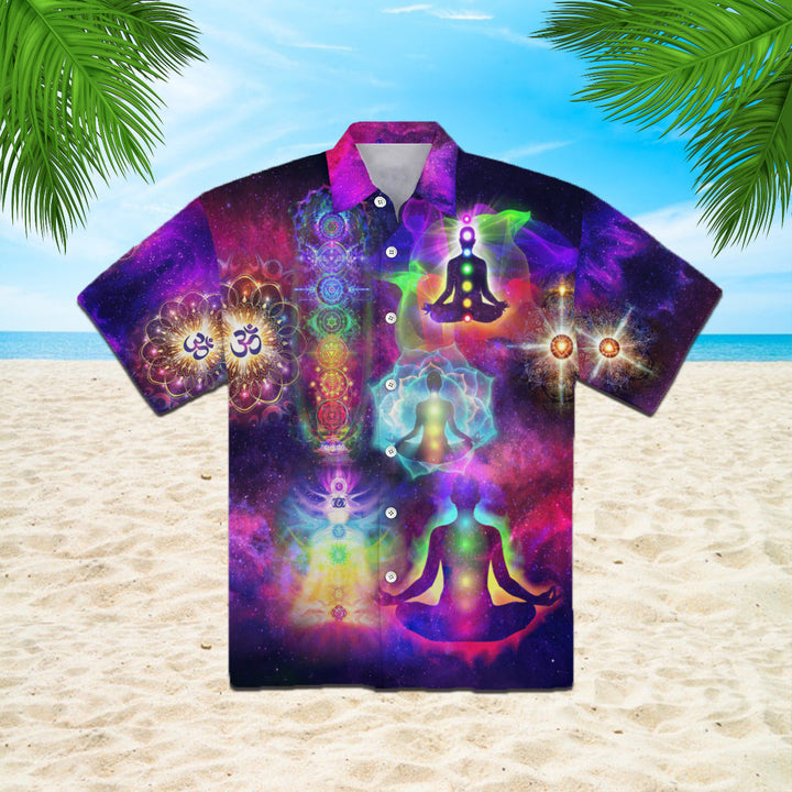 Yoga Life Colorful Hawaiian Shirt | For Men & Women | HW317-BehighStyle