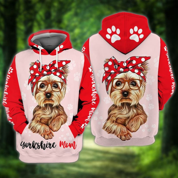 Yorkshire Dog Mom 3D All Over Print | For Men & Women | Adult | HP1221-BehighStyle