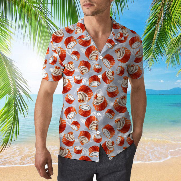 You Had Me At Sushi Cream Hawaiian Shirt | For Men & Women | HW1988-BehighStyle