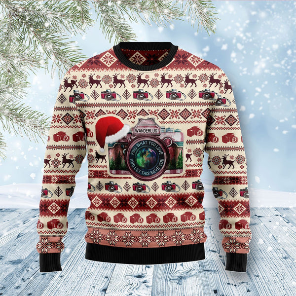 Photograph Save You Ugly Christmas Sweater | Adult | US2651