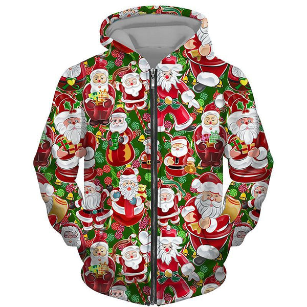 Winter Christmas Cartoon 3D All Over Print | Adult | HP3094