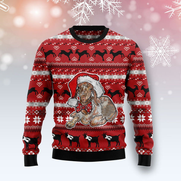 Santa Goat Ugly Christmas Sweater | Adult | US2648