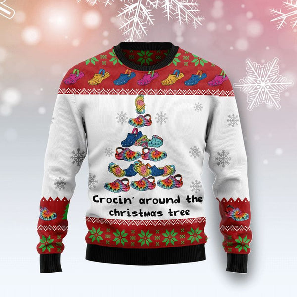 Crocin Around The Christmas Ugly Christmas Sweater | Adult | US2647