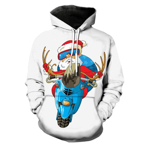 Christmas Santa Racing 3D All Over Print | Adult | HP3093