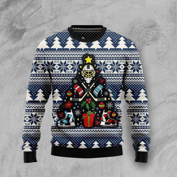 Hockey Star Ugly Christmas Sweater | Adult | US2643