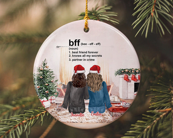 Friendship Gift Ornament, Best Friend Definition Ornament, Best Friend Gift, Best Friends Ornament, Friendship Gift, Bestie Ornament Gift