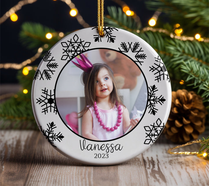 Personalized Photo Kid Ornament, Kids Christmas Gift, Gift For Kid, Kid Gift Ideas, Custom Kid Keepsake Ornament, Christmas Ornament For Kid