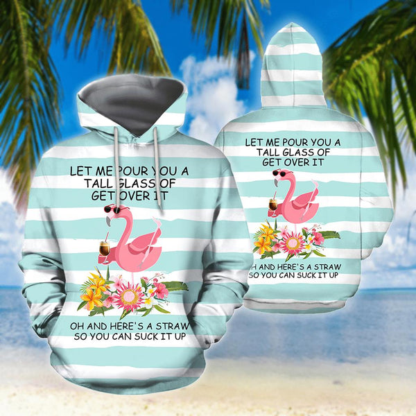 Flamingo Turquoise 3D All Over Print | Adult | HP2913