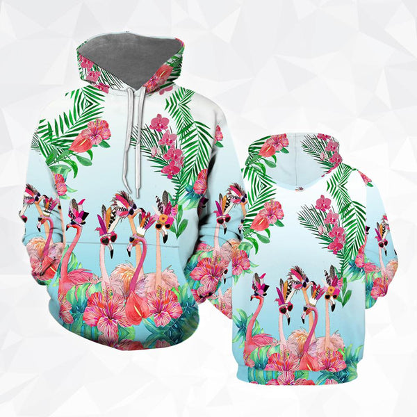 Flamingo 3D All Over Print | Adult | HP3186