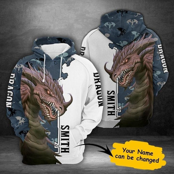 Dragon Custom Name 3D All Over Print | Adult | CN367