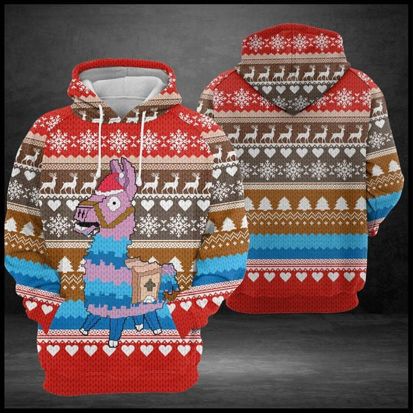 Llama Christmas 3D All Over Print | Adult | HP3111