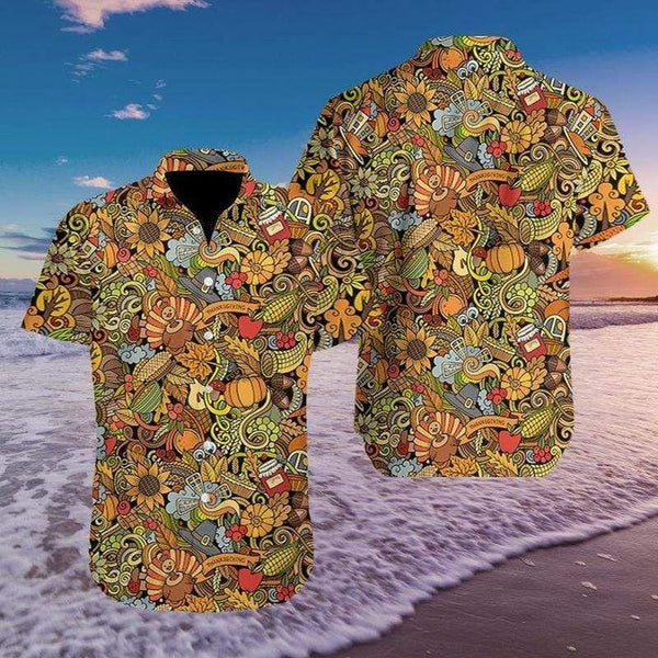 Amazing Happy Thanksgiving Hawaiian Shirt | HW3370